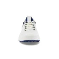 Ecco Core Golf Shoes - White/Silver/Blue 8 Ecco Core Golf Shoes - White/Silver/Blue -Every Golf Day Store 100804 100804 60214 front