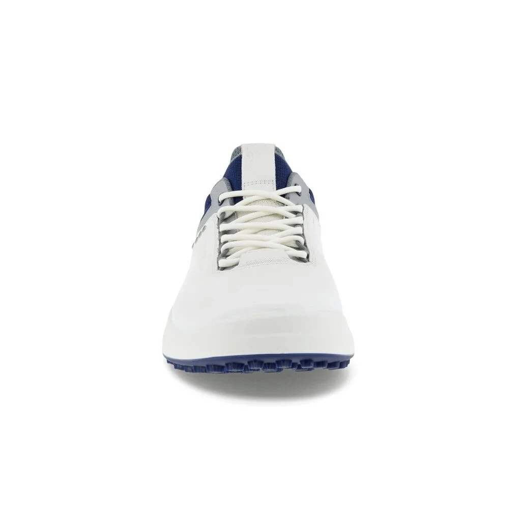 Ecco Core Golf Shoes - White/Silver/Blue 5 Ecco Core Golf Shoes - White/Silver/Blue - Image 3
