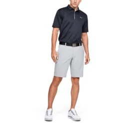 Under Armour Performance Taper Short - Stone Grey 11 Under Armour Performance Taper Short - Stone Grey -Every Golf Day Store 1342240 014 FSF Main