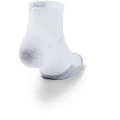 Under Armour UA HeatGear® Lo Cut Socks 3pk - White -Every Golf Day Store 1346753 100 SLBADD SL