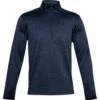 Under Armour Men's Armour Fleece® ½ Zip - Academy Blue -Every Golf Day Store 1357145 408 HF