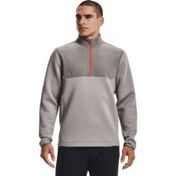Under Armour Men's UA Storm Daytona ½ Zip - Grey 7 Under Armour Men's UA Storm Daytona ½ Zip - Grey -Every Golf Day Store 1366280 031 FC