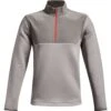 Under Armour Men's UA Storm Daytona ½ Zip - Grey -Every Golf Day Store 1366280 031 HF