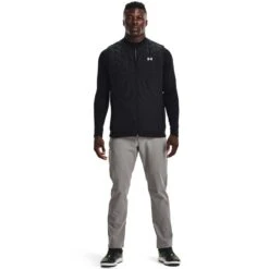 Under Armour Men's ColdGear® Infrared Tapered Pants - Grey -Every Golf Day Store 1366289 066 FSF