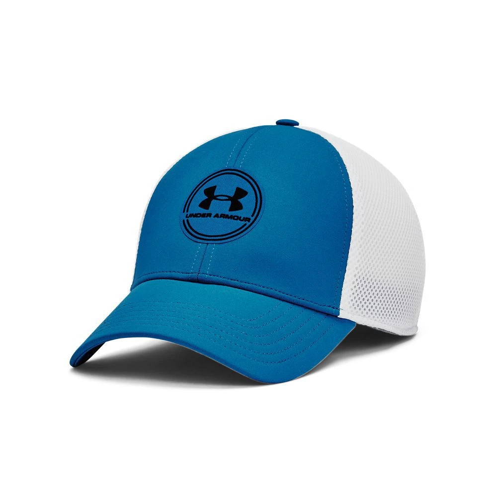 Under Armour Golf Iso-Chill Driver Mesh Cap - Cruise Blue 3 Under Armour Golf Iso-Chill Driver Mesh Cap - Cruise Blue