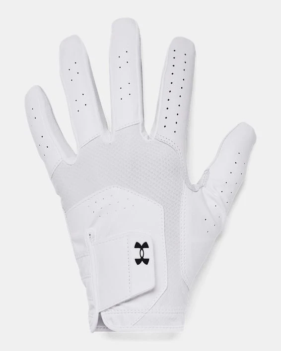 Under Armour UA Iso-Chill Golf Glove - White 3 Under Armour UA Iso-Chill Golf Glove - White