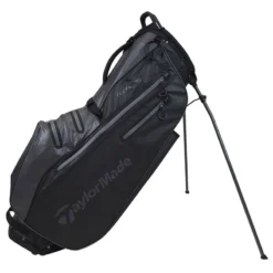TaylorMade Flextech Waterproof Golf Stand Bag - Black/Charcoal