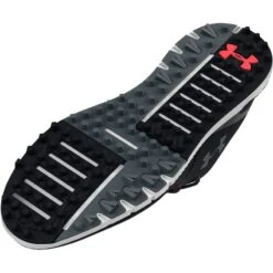 Under Armour Men's UA HOVR Fade 2 SL Golf Shoes - Black -Every Golf Day Store 3025379 001 SOLE