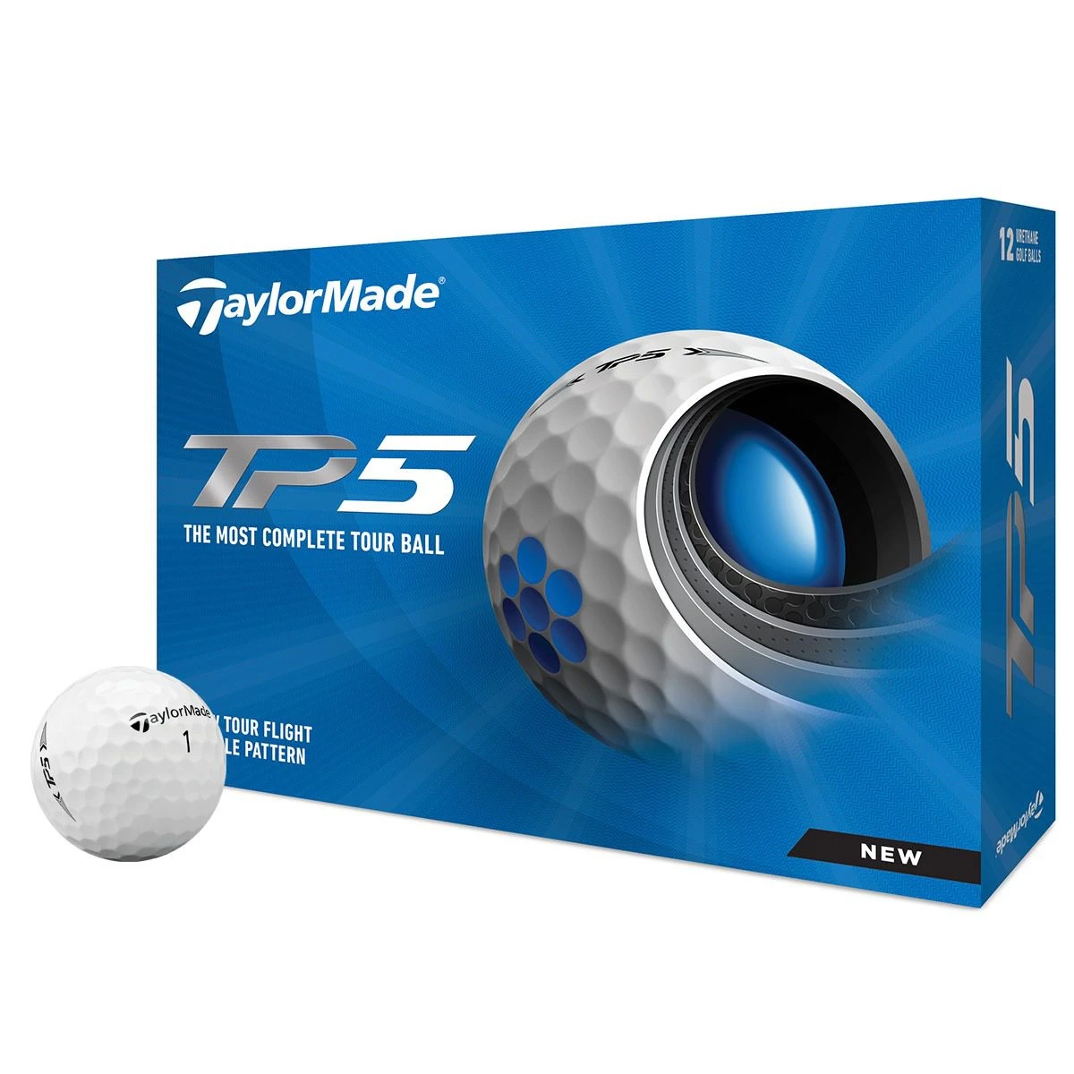 TaylorMade TP5 (12 Pack) 3 TaylorMade TP5 (12 Pack)