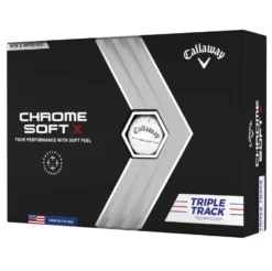 Callaway Chrome Soft X Triple Track Golf Balls 2022 - White (12 Balls)