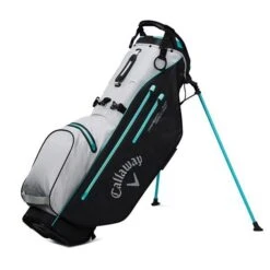 Callaway Fairway C HD Waterproof Stand Bag - Silver/Black/Green