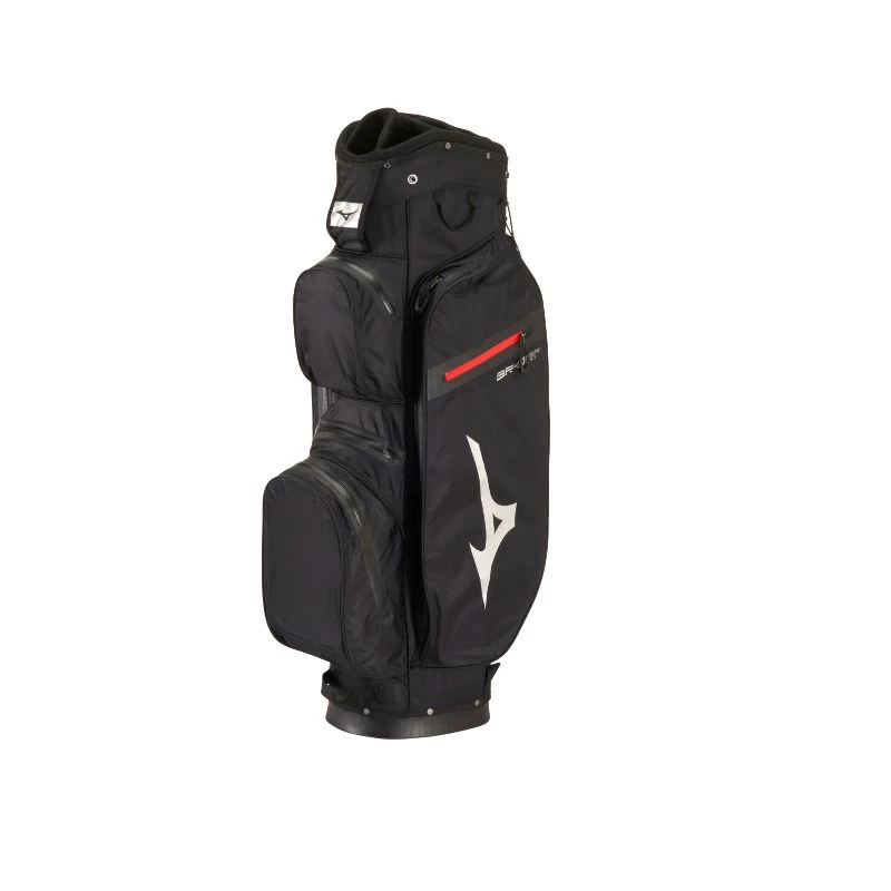 Mizuno BR-DR1C Waterproof Cart Bag - Black 3 Mizuno BR-DR1C Waterproof Cart Bag - Black
