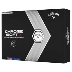 Callaway Chrome Soft X Golf Balls 2022 - White (12 Balls)