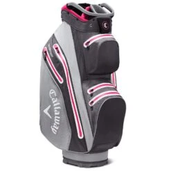 Callaway Org 14 Hyper Dry Golf Cart Bag - Charcoal/Silver/Pink -Every Golf Day Store Callaway Org 14 Hyper Dry Golf Cart Bag Charcoal Silver Pink 3