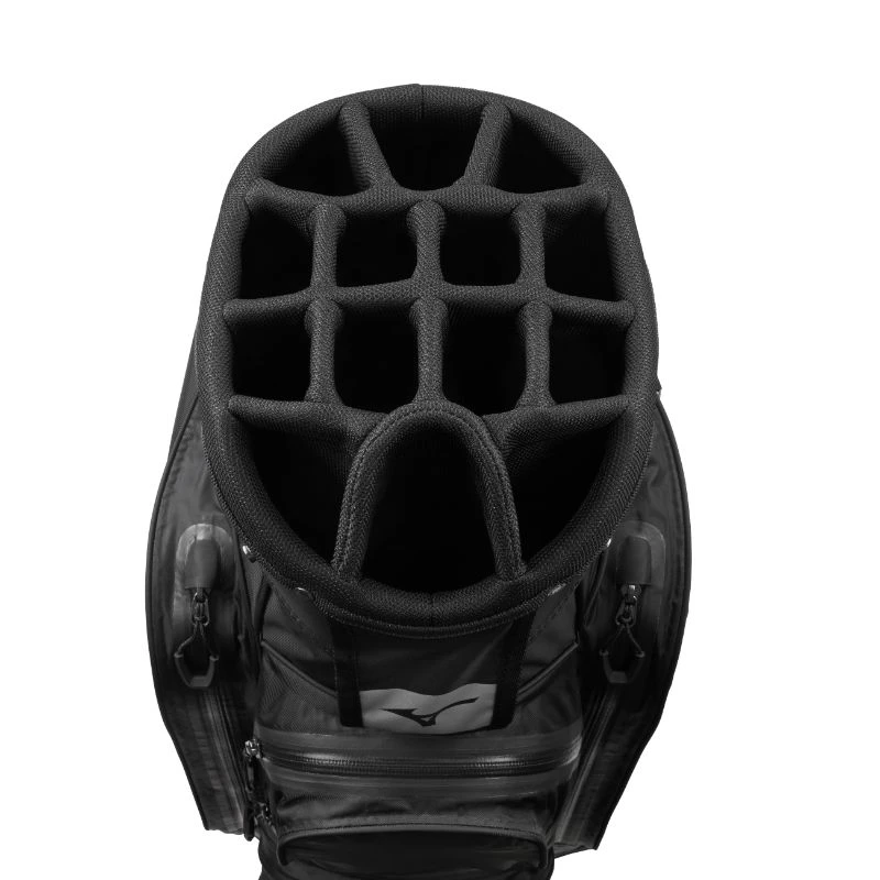 Mizuno BR-DR1C Waterproof Cart Bag - Black 5 Mizuno BR-DR1C Waterproof Cart Bag - Black - Image 3