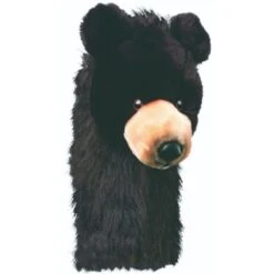 Daphne's Black Bear Head Cover