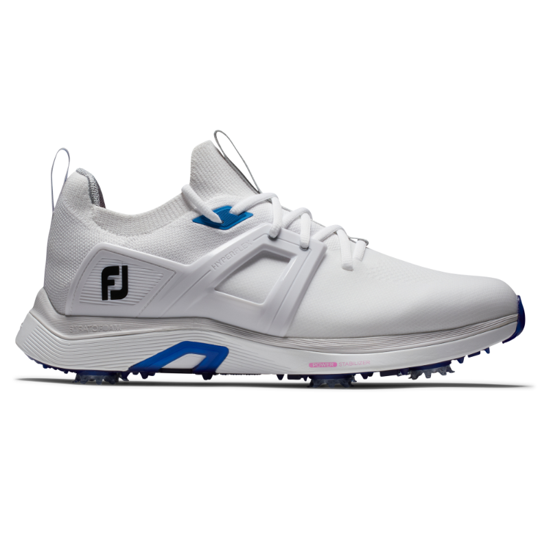 FootJoy Hyperflex Golf Shoes - White/Blue/Pink 3 FootJoy Hyperflex Golf Shoes - White/Blue/Pink