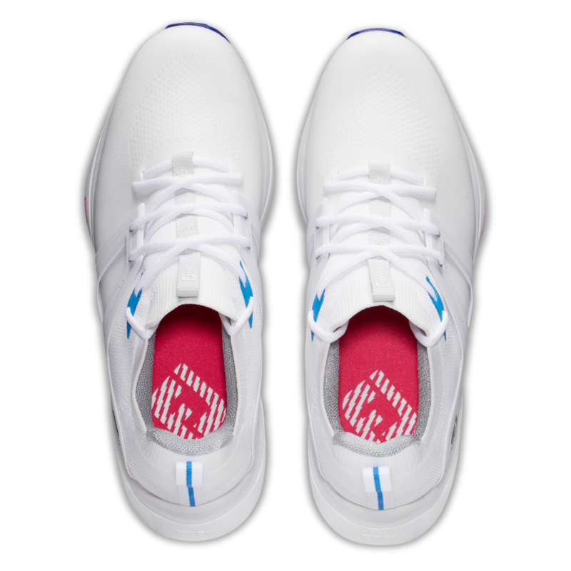 FootJoy Hyperflex Golf Shoes - White/Blue/Pink 5 FootJoy Hyperflex Golf Shoes - White/Blue/Pink - Image 3