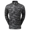 FootJoy Cloud Camo Print Chill Out Pullover - Black 2 FootJoy Cloud Camo Print Chill Out Pullover - Black -Every Golf Day Store FJ 80110 01 1