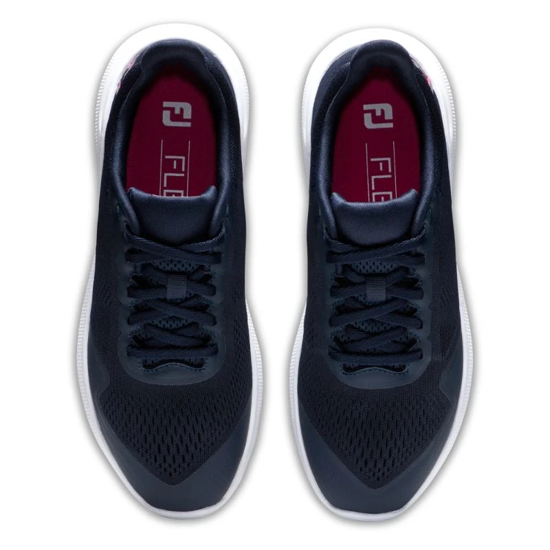 FootJoy Ladies Flex Athletic Golf Shoes - Navy/White 8 FootJoy Ladies Flex Athletic Golf Shoes - Navy/White - Image 6