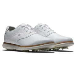 FootJoy Ladies FJ Traditions Golf Shoes - White 13 FootJoy Ladies FJ Traditions Golf Shoes - White -Every Golf Day Store FJ 97906 04