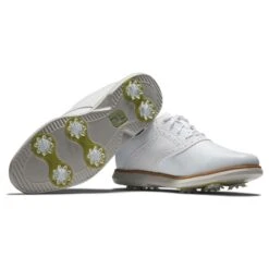 FootJoy Ladies FJ Traditions Golf Shoes - White 14 FootJoy Ladies FJ Traditions Golf Shoes - White -Every Golf Day Store FJ 97906 05