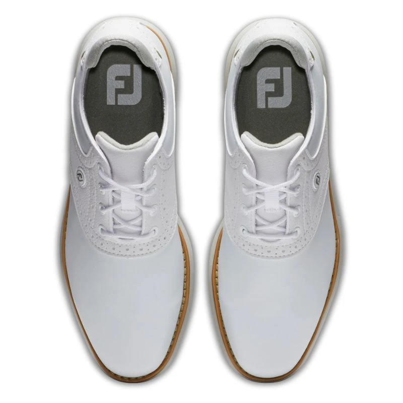 FootJoy Ladies FJ Traditions Golf Shoes - White 9 FootJoy Ladies FJ Traditions Golf Shoes - White - Image 7