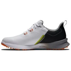 FootJoy Fuel Golf Shoes - White/Black/Orange -Every Golf Day Store FootJoy Fuel Golf Shoes White Black Orange 3