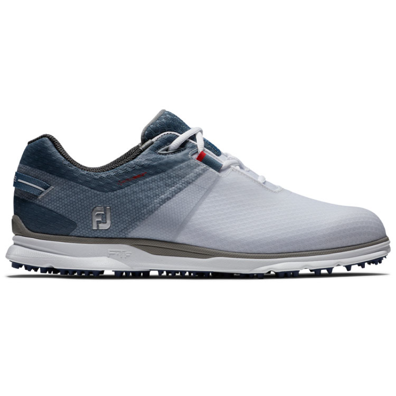 FootJoy Pro SL Sport Golf Shoes - White/Blue/Red 3 FootJoy Pro SL Sport Golf Shoes - White/Blue/Red