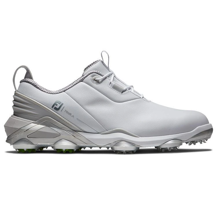 FootJoy Tour Alpha Golf Shoes - White/Grey/Lime 3 FootJoy Tour Alpha Golf Shoes - White/Grey/Lime