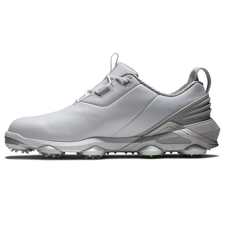 FootJoy Tour Alpha Golf Shoes - White/Grey/Lime 5 FootJoy Tour Alpha Golf Shoes - White/Grey/Lime - Image 3