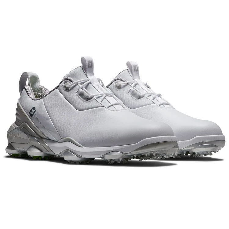 FootJoy Tour Alpha Golf Shoes - White/Grey/Lime 7 FootJoy Tour Alpha Golf Shoes - White/Grey/Lime - Image 5
