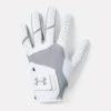 Under Armour UA Iso-Chill Golf Glove - White/Steel -Every Golf Day Store ISO GREY