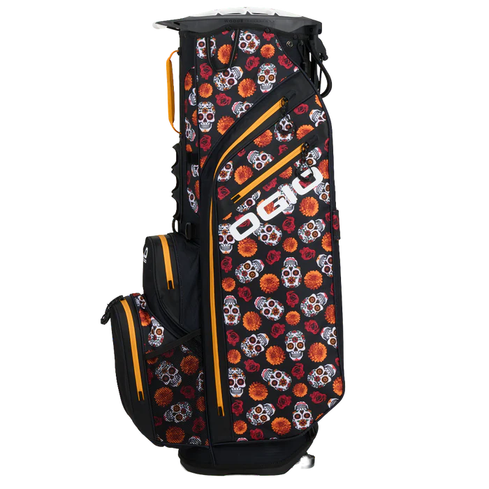 Ogio All Elements Hybrid Stand Bag - Sugar Skulls 4 Ogio All Elements Hybrid Stand Bag - Sugar Skulls - Image 2