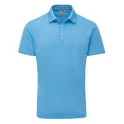 Ping Lindum Mens Golf Polo Shirt - Infinity Blue