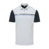 Ping Morten Golf Polo Shirt - Pearl Grey/Navy Multi -Every Golf Day Store P03575 MORTEN PEARL GREY NAVY MULTI 01