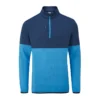 Ping Nexus 1/2 Zip Mens Fleece Golf Top - Danube/Oxford Blue -Every Golf Day Store P03578 NEXUS DANUBE OXFORD BLUE 01