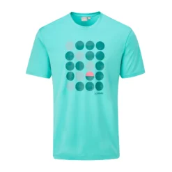 Ping Split Ball Tee Golf Shirt - Aquarius