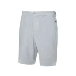 Ping Swift Mens Golf Shorts - Pearl Grey/White