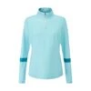 Ping Tamara Ladies Pullover - Aquatic/Scuba Blue 2 Ping Tamara Ladies Pullover - Aquatic/Scuba Blue -Every Golf Day Store P93580 TAMARA AQUATIC SCUBA BLUE FRONT