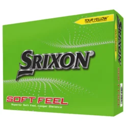 Srixon Soft Feel Golf Balls (12 Balls) - Yellow