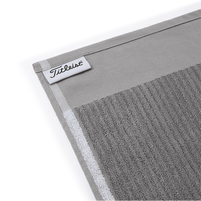 Titleist Players Terry Golf Towel - Grey 3 Titleist Players Terry Golf Towel - Grey