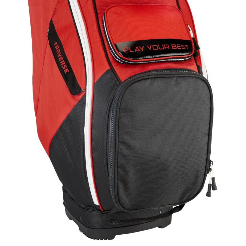 PING Traverse Golf Cart Bag - Red/Black/White 7 PING Traverse Golf Cart Bag - Red/Black/White - Image 5
