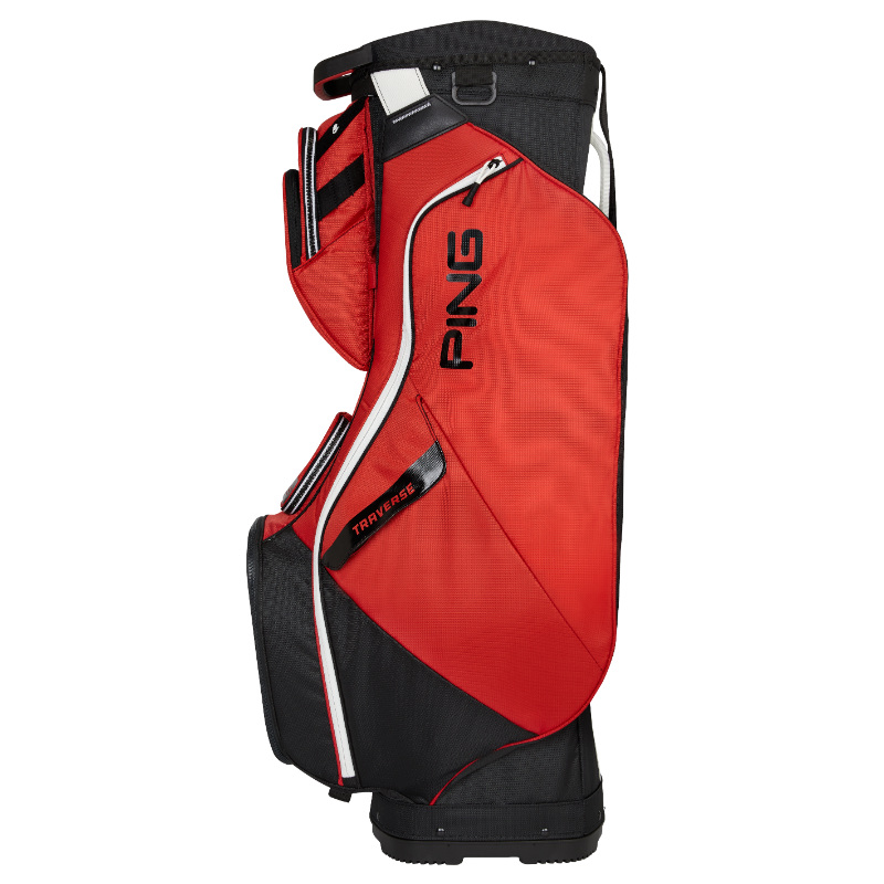 PING Traverse Golf Cart Bag - Red/Black/White 6 PING Traverse Golf Cart Bag - Red/Black/White - Image 4
