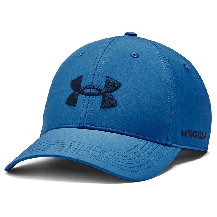 Under Armour Golf96 Golf Cap - Blue 3 Under Armour Golf96 Golf Cap - Blue