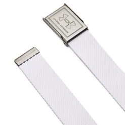Under Armour Webbing Golf Belt - White