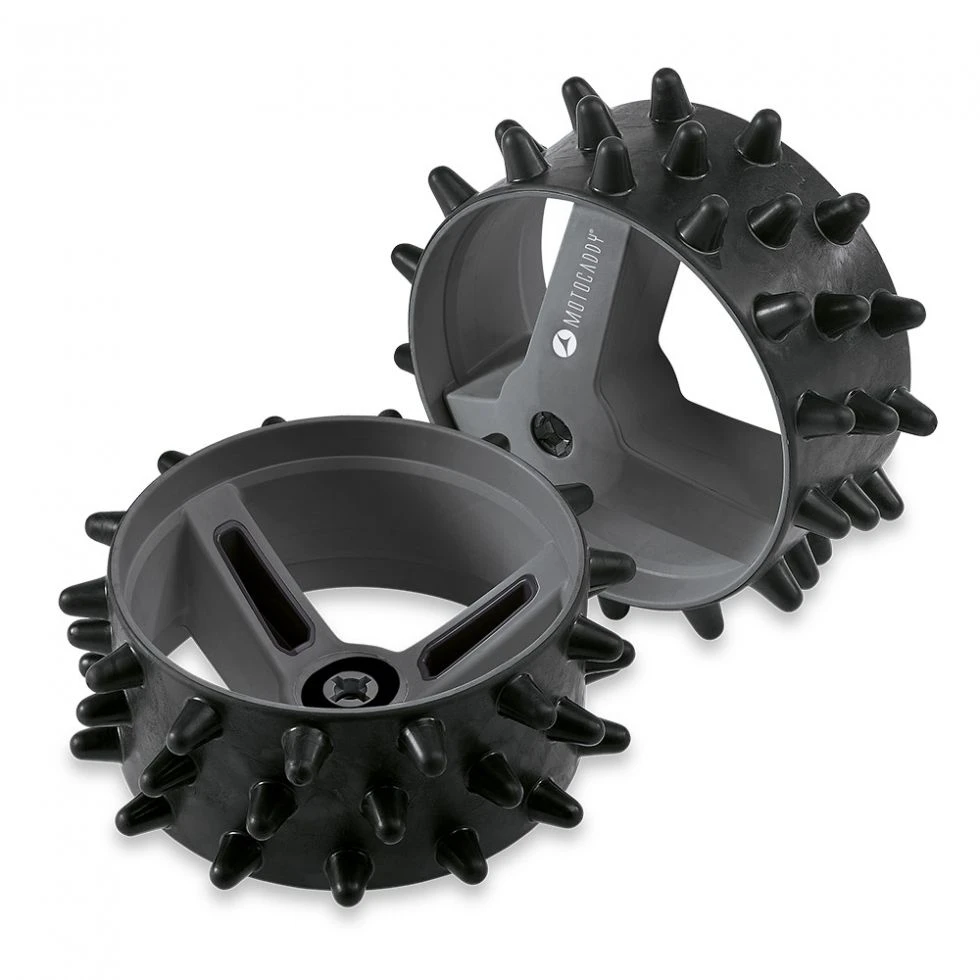 Motocaddy 28V Hedgehog Winter Wheels (Pair) 3 Motocaddy 28V Hedgehog Winter Wheels (Pair)