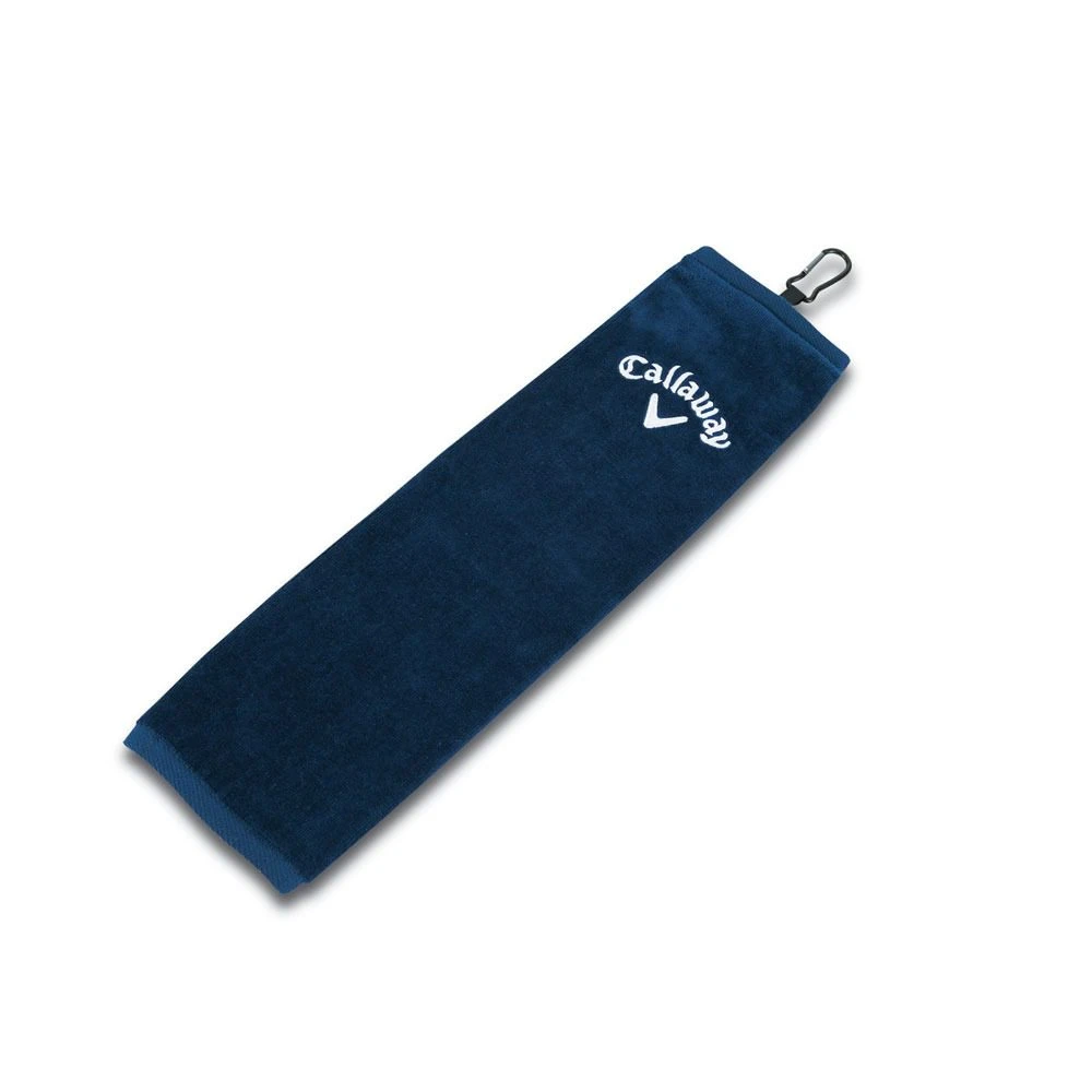 Callaway Tri Fold Towel - Navy 3 Callaway Tri Fold Towel - Navy