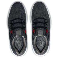 FootJoy Flex Coastal Golf Shoes - Black/Charcoal -Every Golf Day Store fjflexcoastalshoesblackcharcoal2