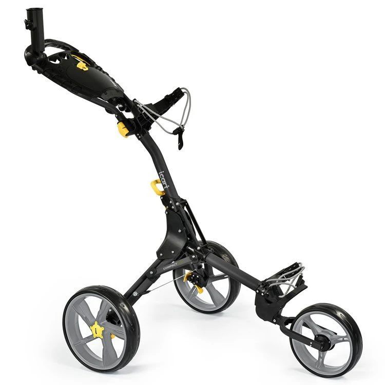 Masters ICart Compact Evo Push Trolley - Black/Grey 3 Masters ICart Compact Evo Push Trolley - Black/Grey
